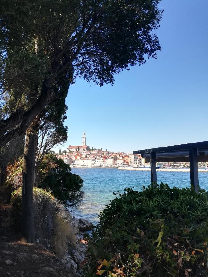 Apartments Poretti For 2,In Center Parking Free In The Yard,6 Min Beach Walk Rovigno Esterno foto